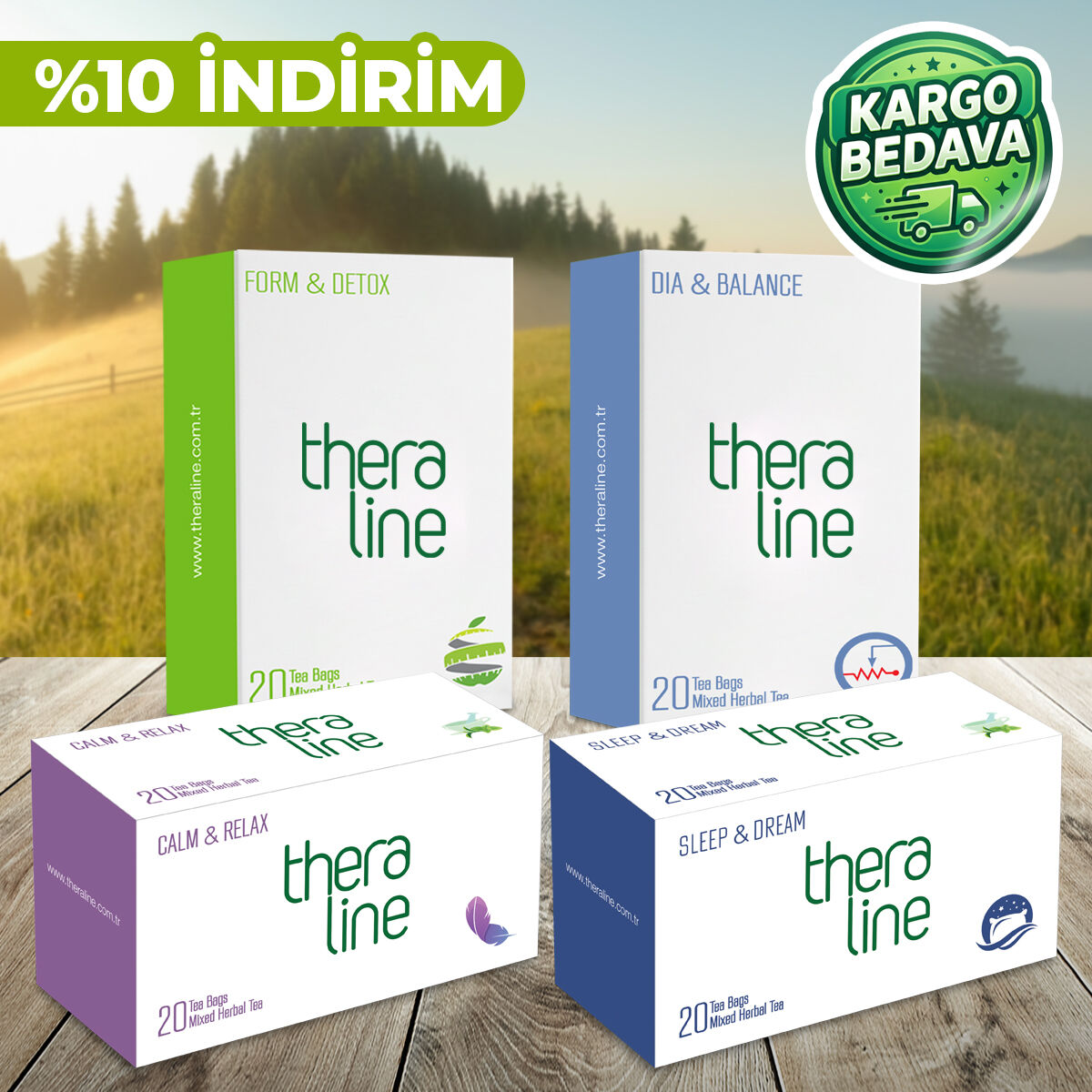 Dörtlü Fiziksel Hafiflik & Metabolik Döngü Seti