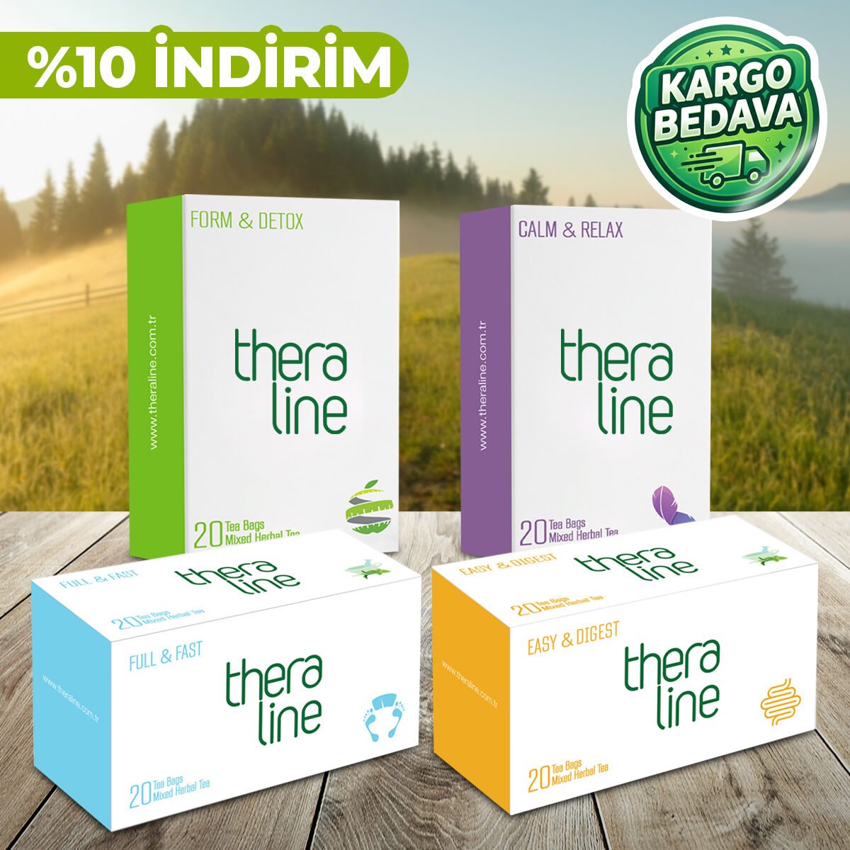 Form&Detox,Calm&Relax,Full&Fast Ve Easy&Digest